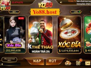 Khám Phá Các Trò Chơi Jackpot Mới Nhất Trên Yo88: Đỉnh Cao Thắng Lớn